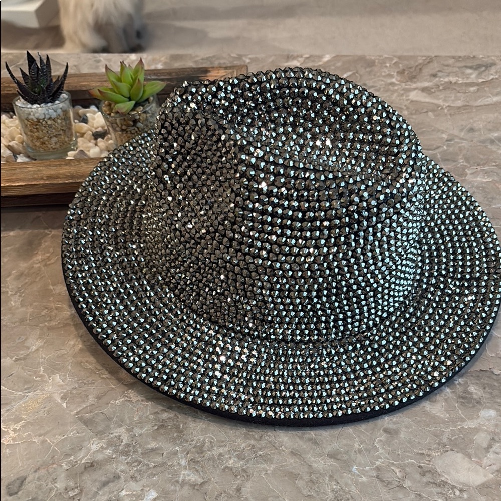 Silver Studded Women's Hat